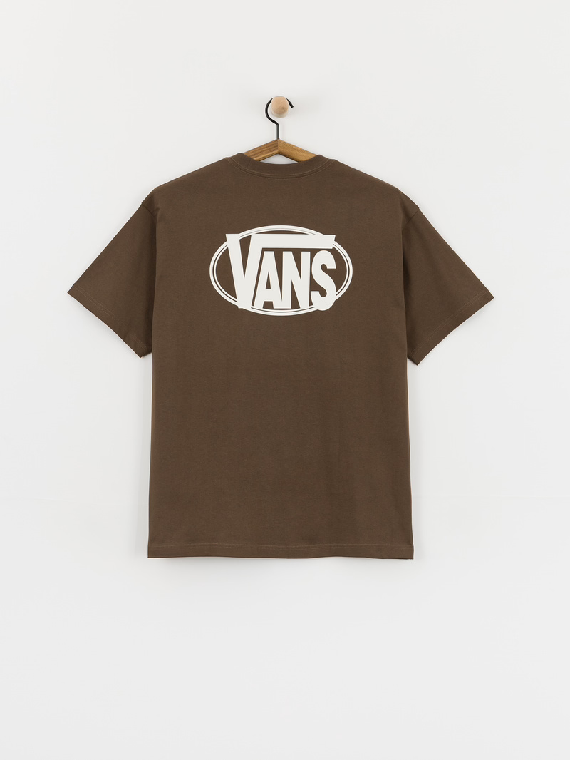 Camisetas Y Polos Vans Oval Logo Loose Ss Tee marron para hombre