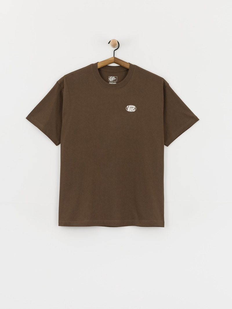 Camisetas Y Polos Vans Oval Logo Loose Ss Tee marron para hombre