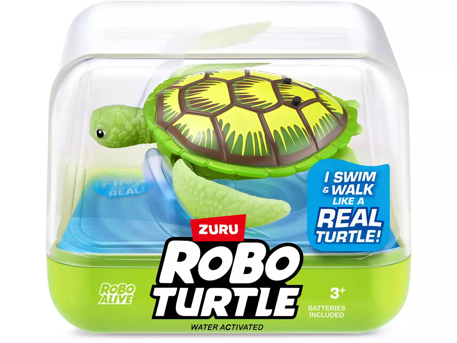 Figuras Y Minimundos Zuru Robotic-Robo Turtle S1,12Pcs/Pdq multicolor para niños