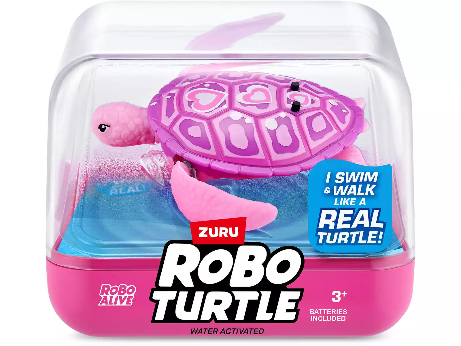 Figuras Y Minimundos Zuru Robotic-Robo Turtle S1,12Pcs/Pdq multicolor para niños