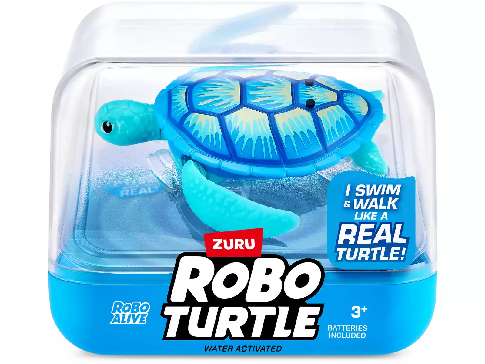 Figuras Y Minimundos Zuru Robotic-Robo Turtle S1,12Pcs/Pdq multicolor para niños