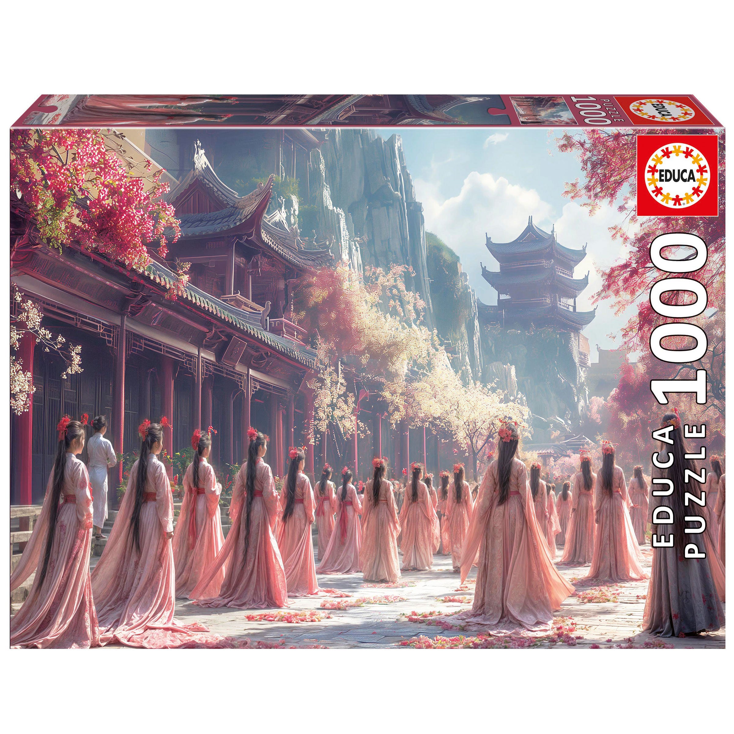 Construcciones Y Puzzles Educa Puzzle 1000 Piezas Las Geishas multicolor para niños