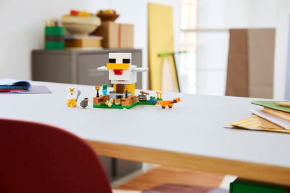 Construcciones Y Puzzles Lego La Granja De Gallinas multicolor para niños