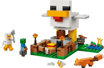 Construcciones Y Puzzles Lego La Granja De Gallinas multicolor para niños