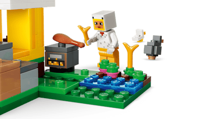 Construcciones Y Puzzles Lego La Granja De Gallinas multicolor para niños