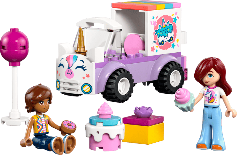 Construcciones Y Puzzles Lego Coche-Unicornio De Reparto De Pasteles multicolor para niños