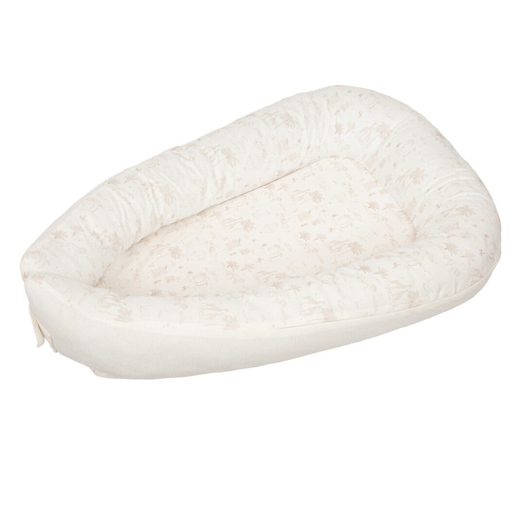 En Casa Bimbidreams Cuna Nido Colecho Bebé Noe Blanco Lino multicolor para bebe