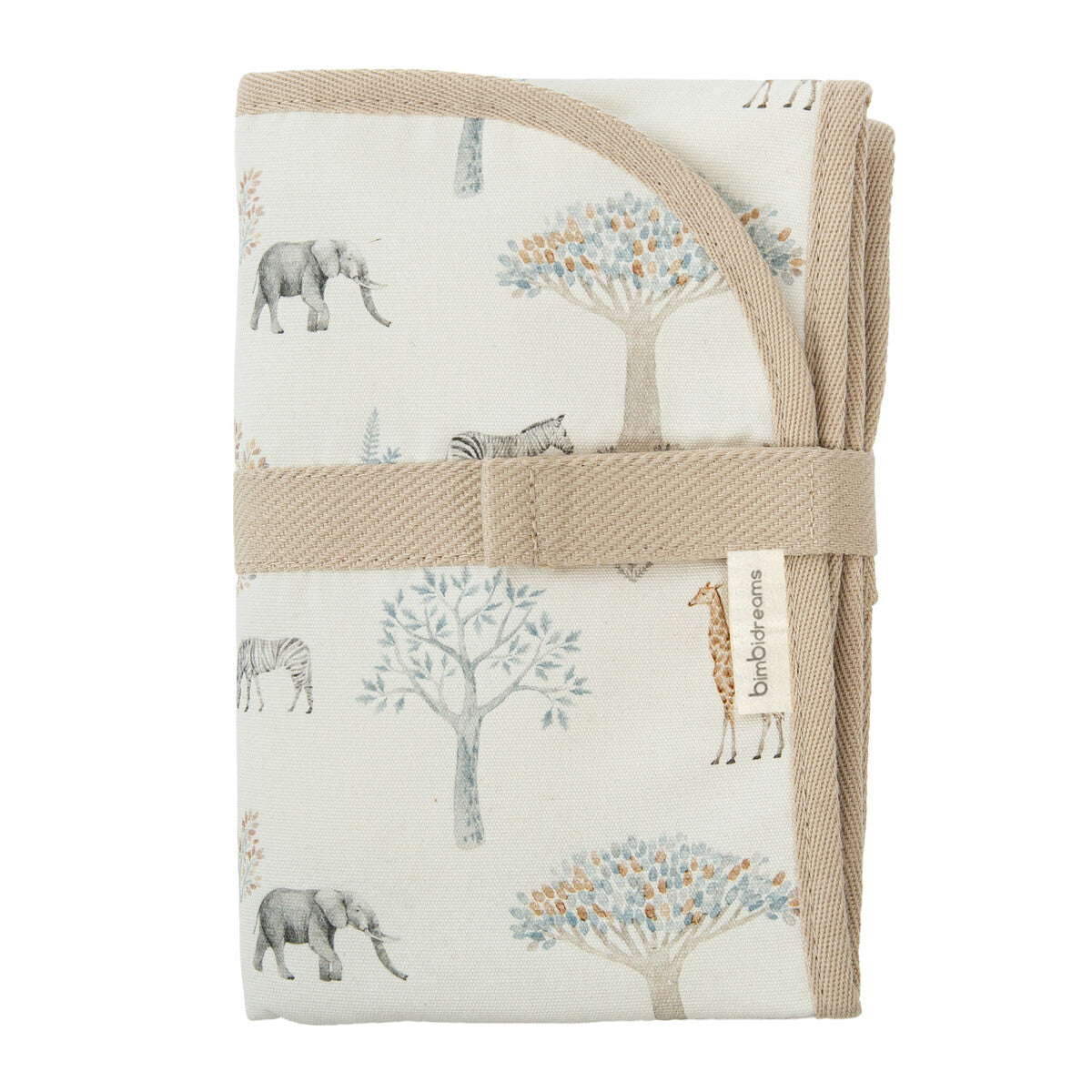 Paseo Bimbidreams Cambiador Portátil 53X22 Cm Tanzania Multicolor multicolor para bebe