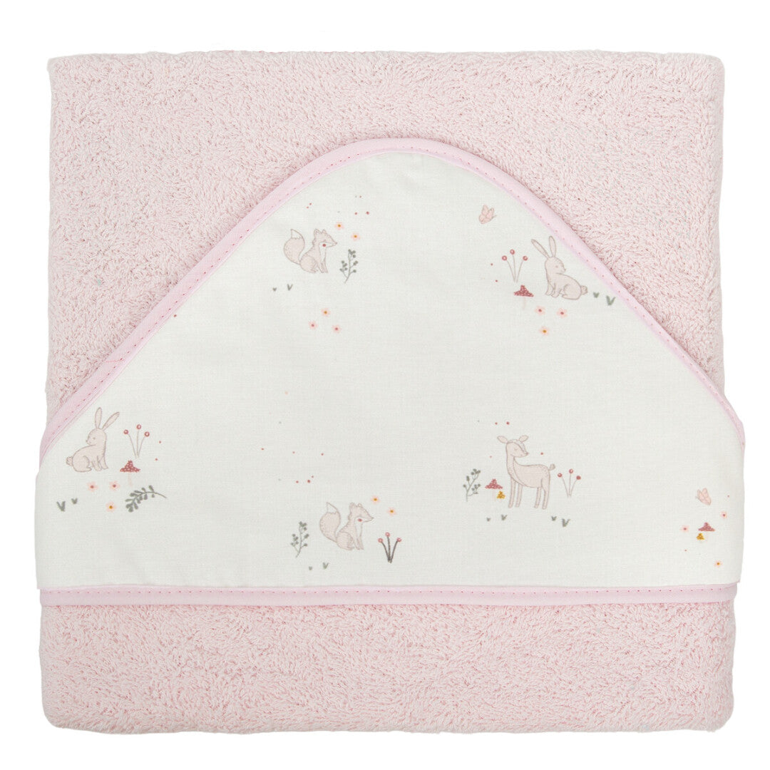 Baño Bimbidreams Maxicapa De Baño 100X100 Cm Deer Rosa multicolor para bebe
