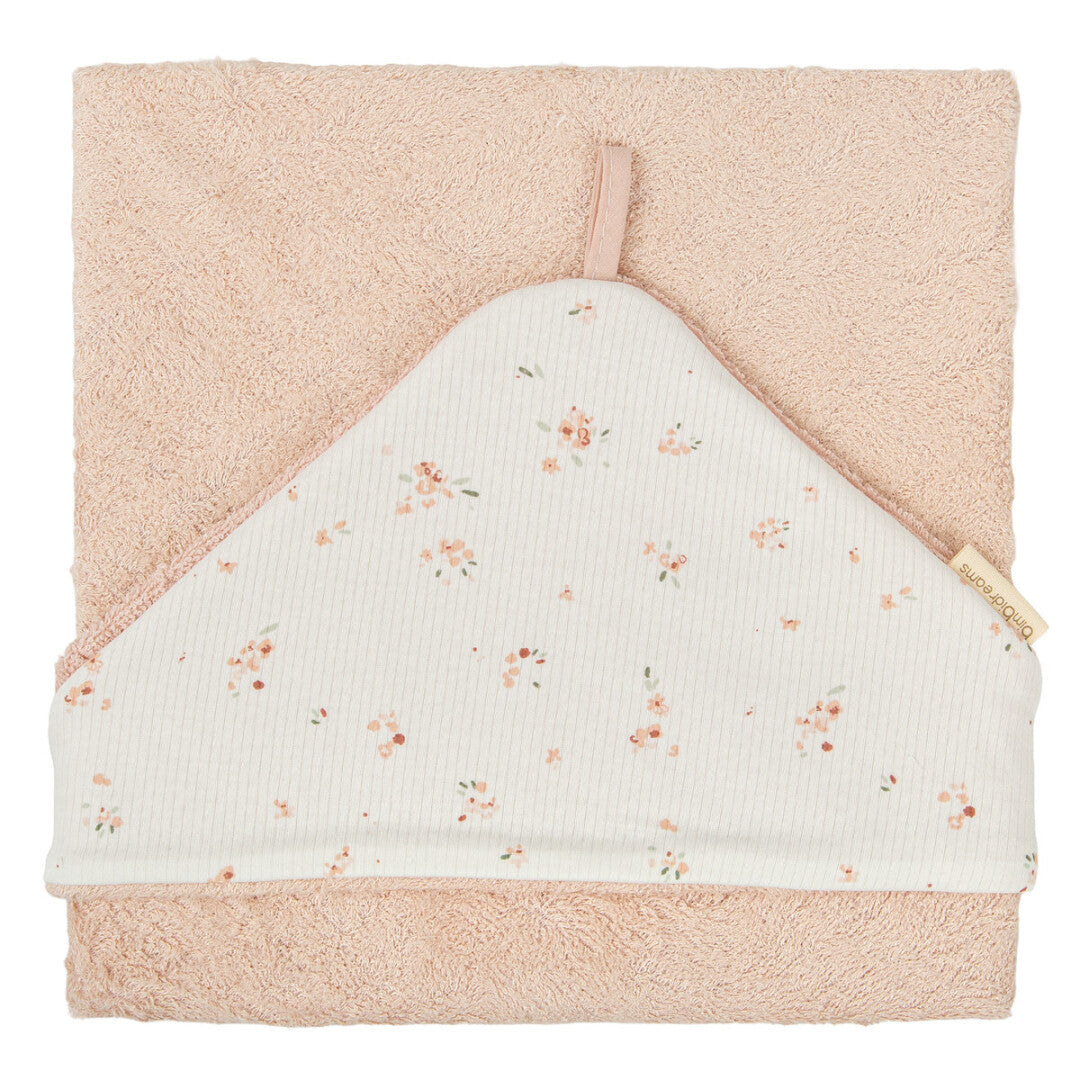 Baño Bimbidreams Maxicapa De Baño 100X100 Cm Monet Rosa Empolvado multicolor para bebe