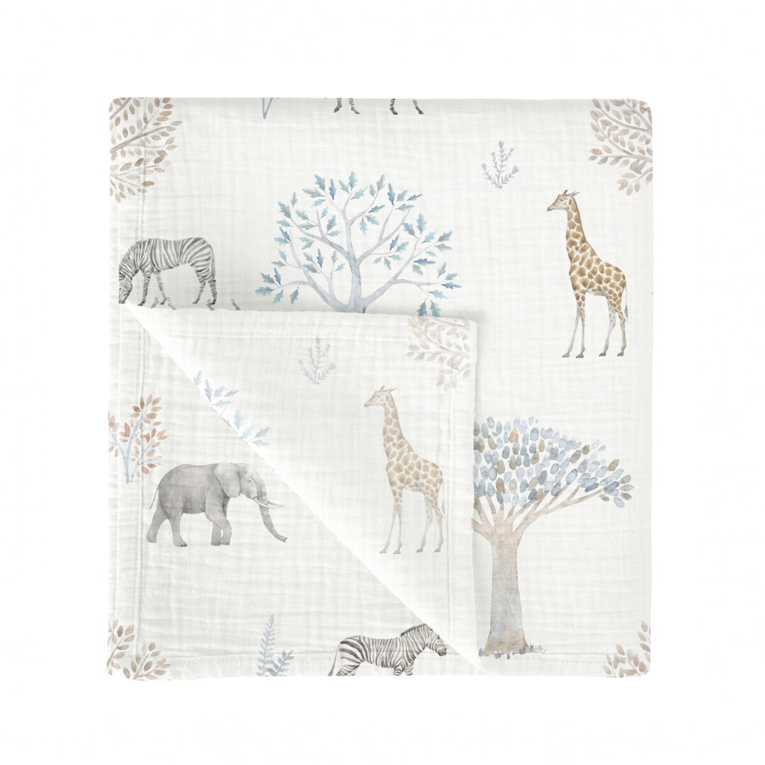 Paseo Bimbidreams Muselina Bambú 120X120 Cm Tanzania Multicolor multicolor para bebe