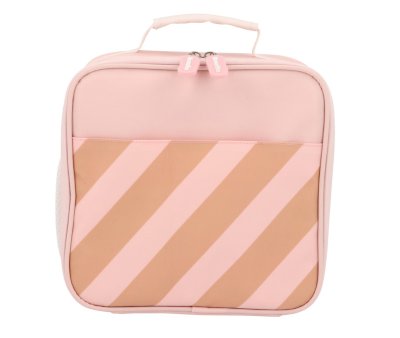 Para Comer Monnëka Nevera Rígida Big Stripes Pink multicolor para niños