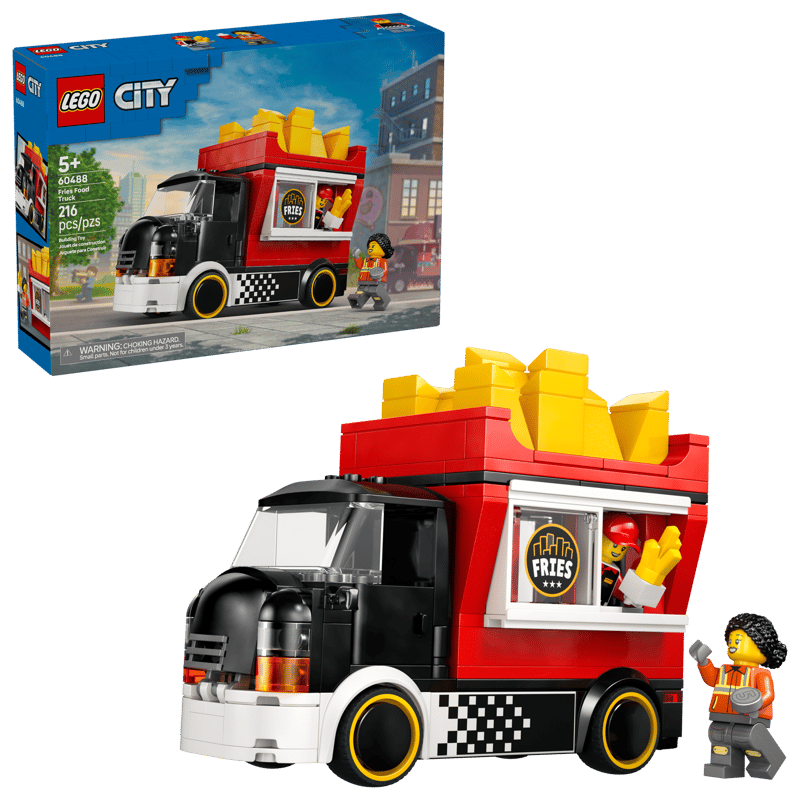 Construcciones Y Puzzles Lego Camión De Patatas Fritas multicolor para niños
