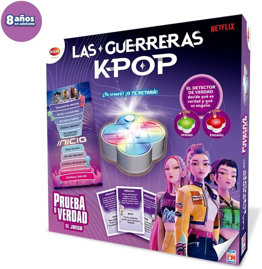 Juegos De Mesa Bizak Las Guerreras Kpop - Prueba O Verdad El Juego multicolor para niños