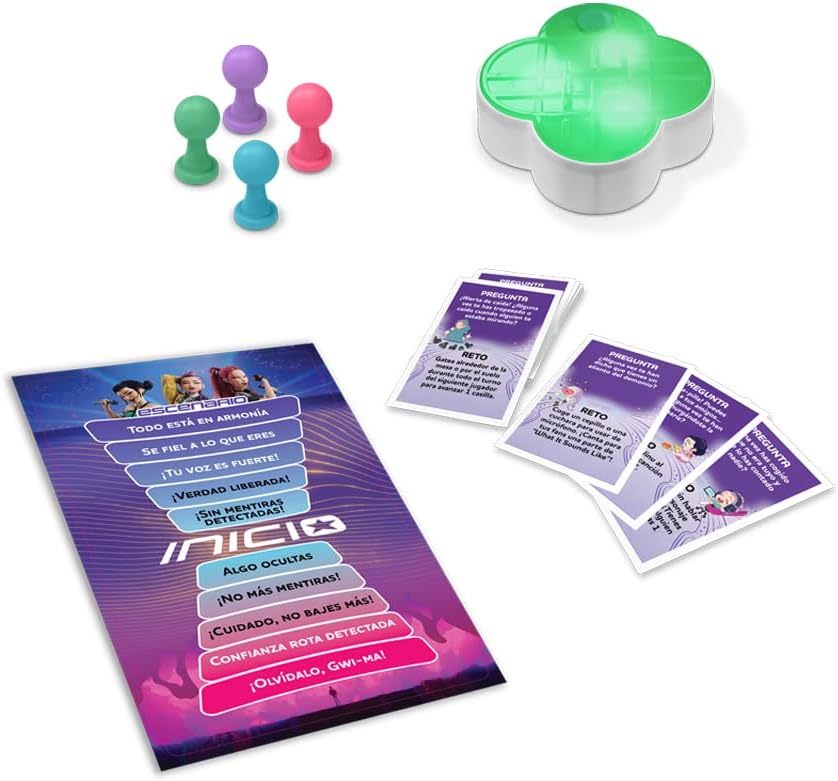 Juegos De Mesa Bizak Las Guerreras Kpop - Prueba O Verdad El Juego multicolor para niños