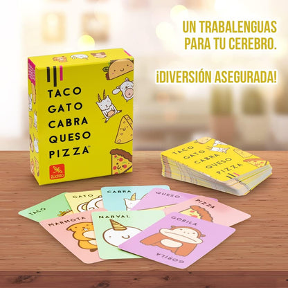 Juegos De Mesa Ludilo Taco, Gato, Cabra, Queso, Pizza  multicolor para unisex