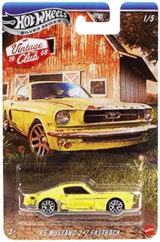 Vehículos Y Radiocontrol Mattel Games Hot Wheels Silver Series Vintage Club ´65 Mustang 2+2 Fastback multicolor para niños