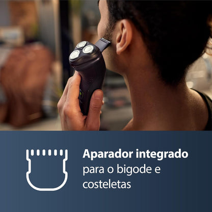 Pequeño Electrodoméstico Philips Shaver 3000 negro para hombre