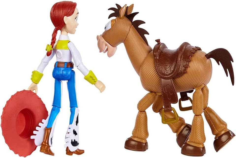 Figuras Y Minimundos Mattel Games Toy Story 5 Jessie Y Perdigón Pack De 2 Figuras multicolor para niños