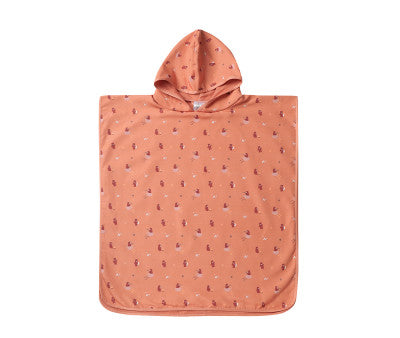 Baño Monnëka Poncho De Playa Antiarena Camping S multicolor para niños