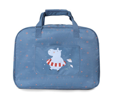 Bolsa Monnëka Bolso De Playa Con Rejilla Hippos multicolor para niños