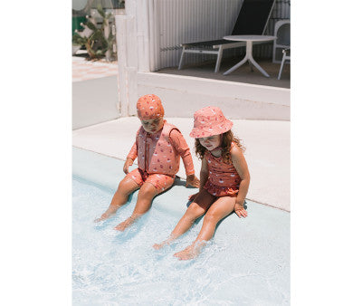 Baño Monnëka Chaleco Flotador Aprendizaje Camping  multicolor para niños