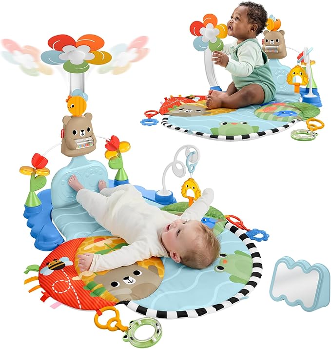 Otros Mattel Games Fisher-Price Gimnasio De Actividades 3 En 1 Pataditas Y Balanceo multicolor para bebe
