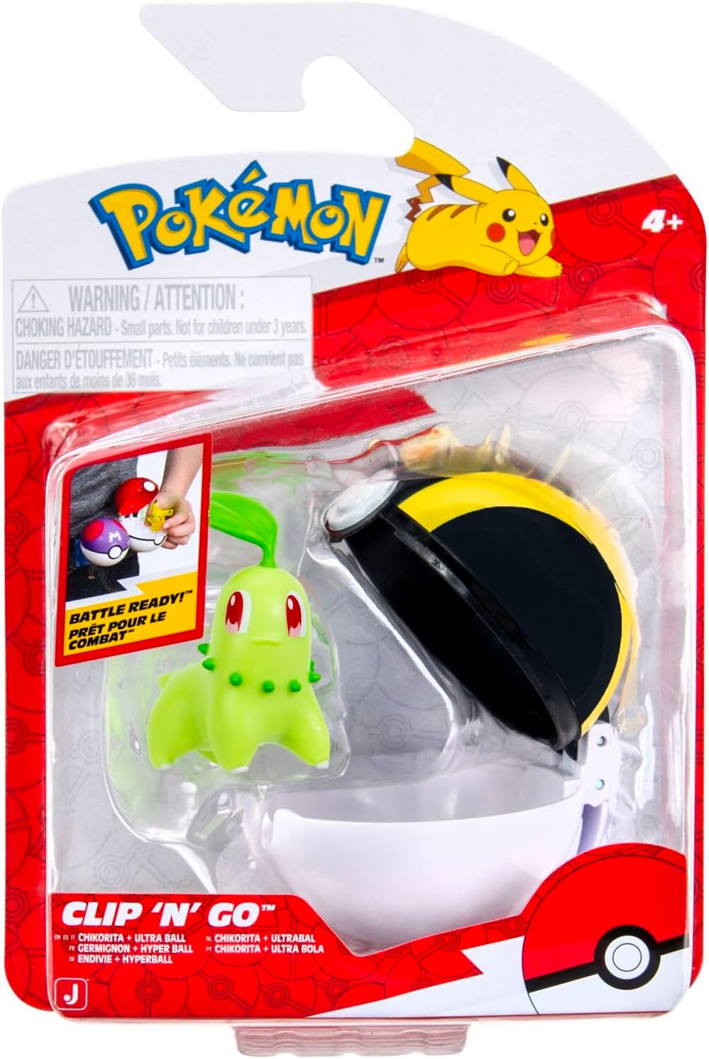 Figuras Y Minimundos Jazwares Pokemon Clip N Go Surtido multicolor para niños