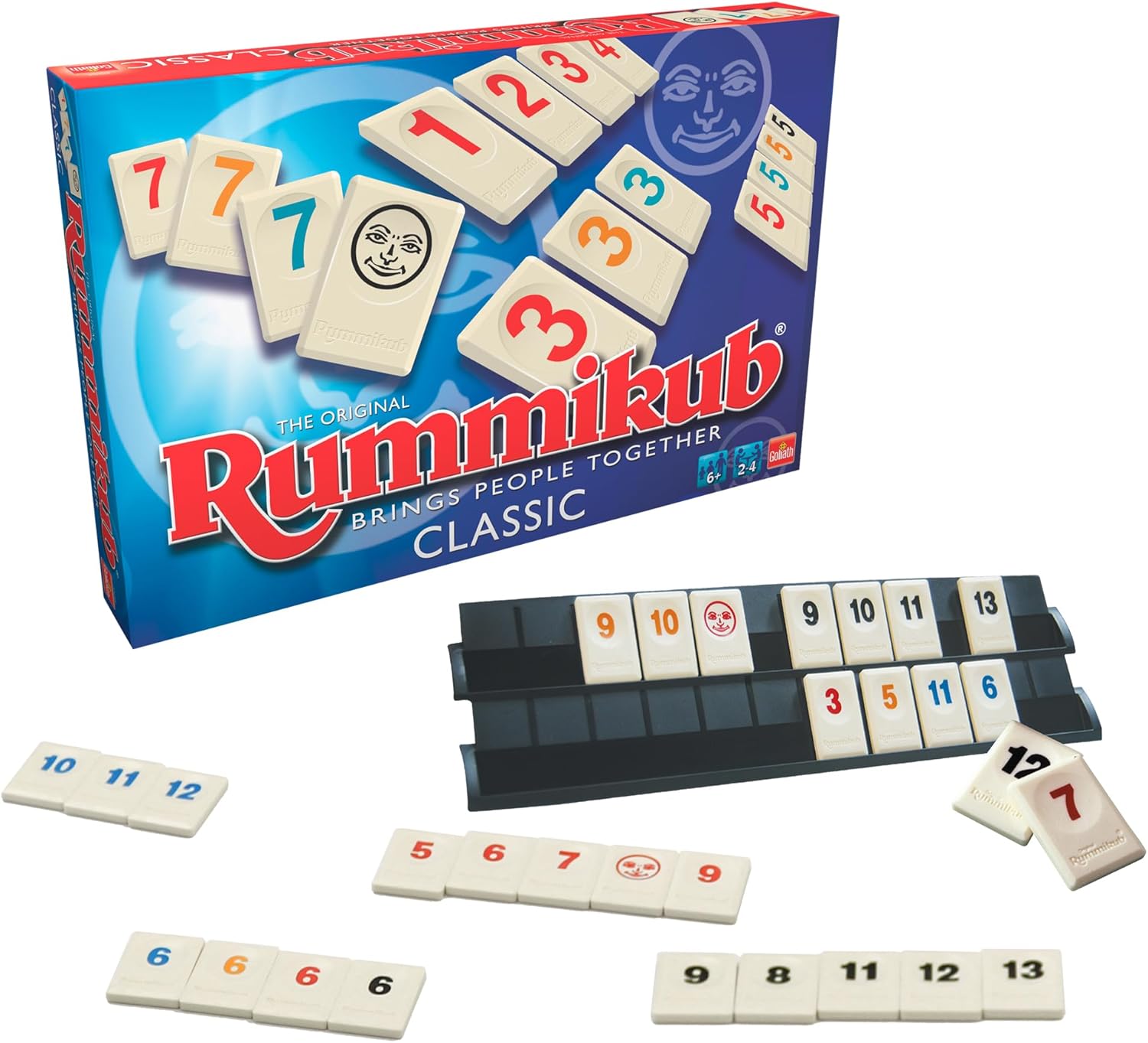 Juegos De Mesa Goliath Rummikub Original multicolor para niños