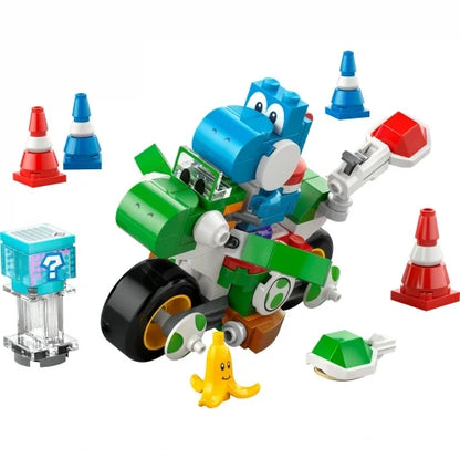 Construcciones Y Puzzles Lego Super Mario - Moto Yoshi multicolor para niños
