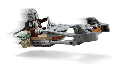 Construcciones Y Puzzles Lego Moto Speeder Del Mandaloriano Y Grogu multicolor para niños