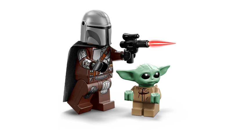 Construcciones Y Puzzles Lego Moto Speeder Del Mandaloriano Y Grogu multicolor para niños