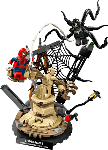 Construcciones Y Puzzles Lego Batalla Legendaria: Spider-Man Vs. Sandman multicolor para niños