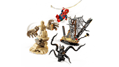 Construcciones Y Puzzles Lego Batalla Legendaria: Spider-Man Vs. Sandman multicolor para niños