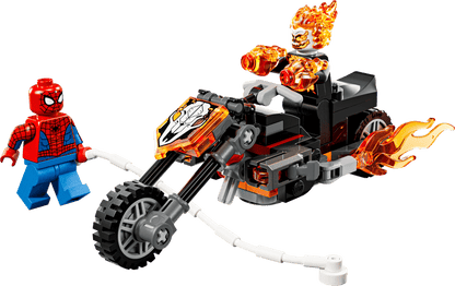 Construcciones Y Puzzles Lego Spider-Man Vs. Moto Del Motorista Fantasma multicolor para niños