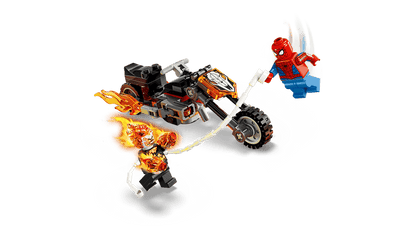 Construcciones Y Puzzles Lego Spider-Man Vs. Moto Del Motorista Fantasma multicolor para niños