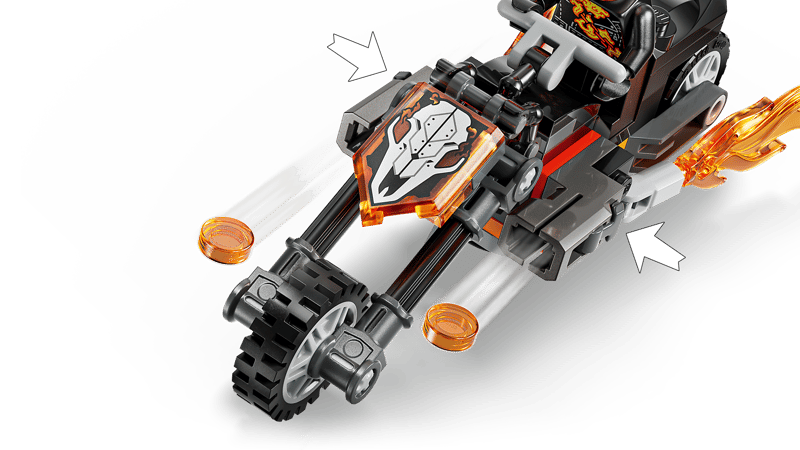 Construcciones Y Puzzles Lego Spider-Man Vs. Moto Del Motorista Fantasma multicolor para niños