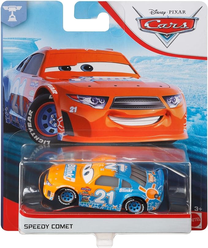 Vehículos Y Radiocontrol Mattel Games Disney Pixar Cars - Speedy Comet multicolor para niños
