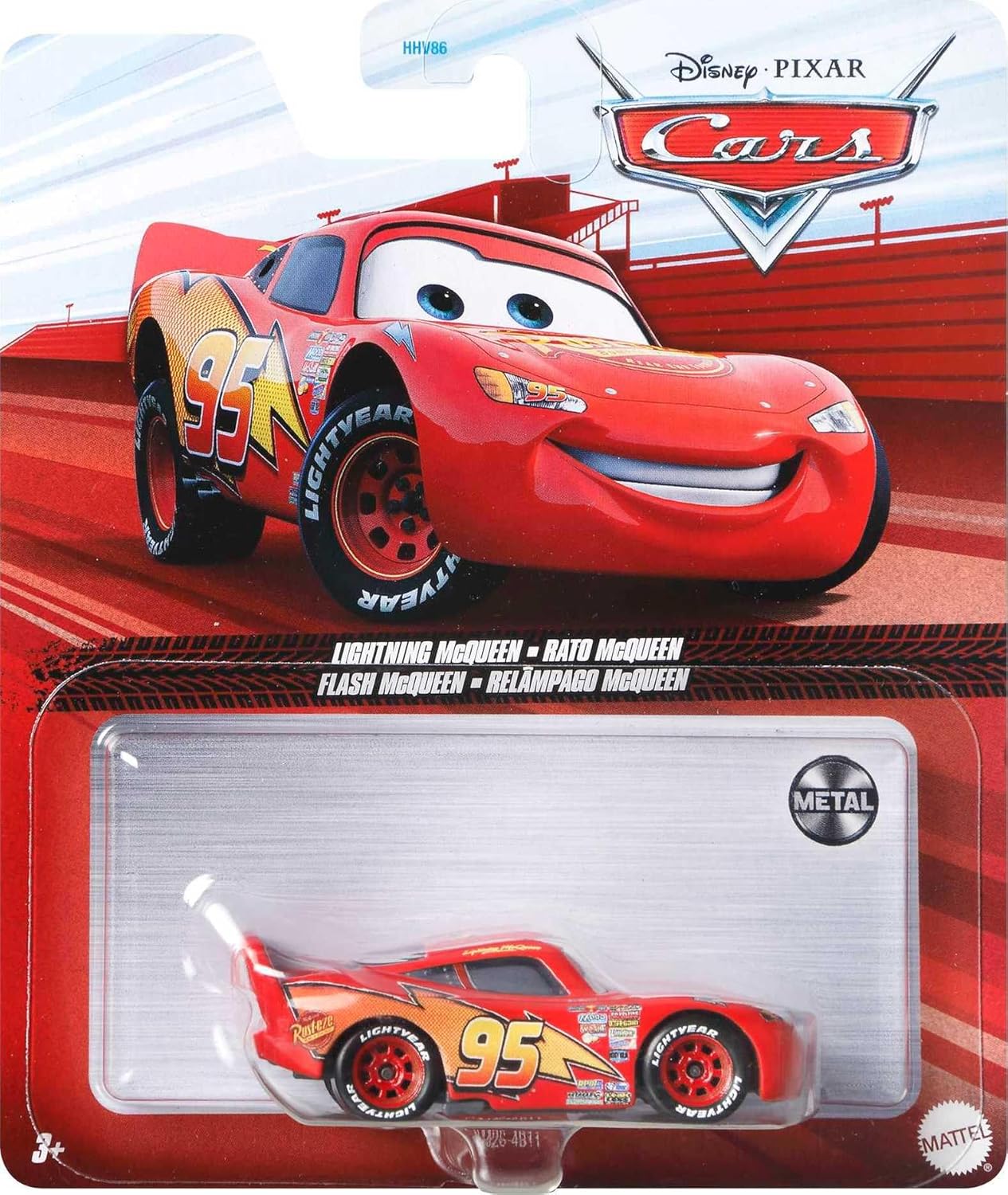 Vehículos Y Radiocontrol Mattel Games Disney Pixar Cars - Rayo Mcqueen multicolor para niños