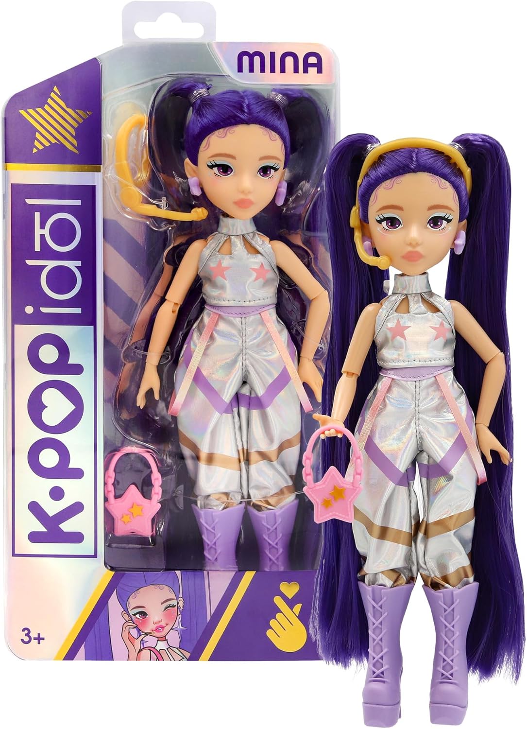 Muñecas Y Peluches Imc Toys K Pop Idol Fashion Doll Mina multicolor para niños