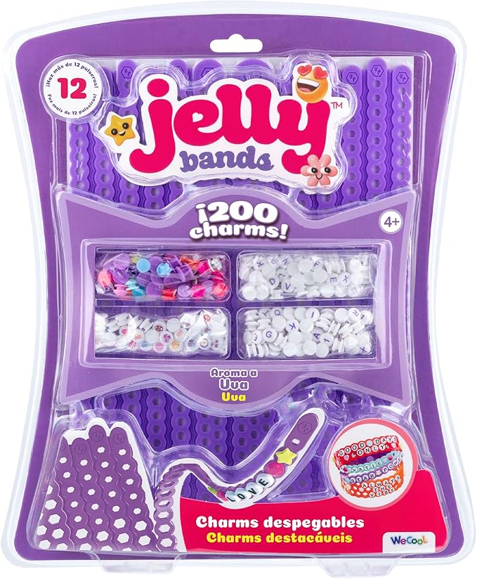 Construcciones Y Puzzles Bizak Jelly Bands Crea Y Personaliza Pulseras Perfumadas Modelos Surtidos multicolor para niños
