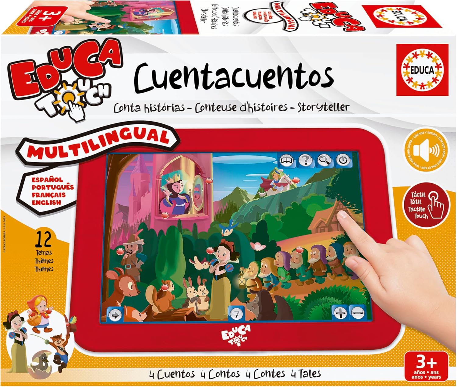 Juegos De Mesa Educa Educa Touch Multilingual - Cuentacuentos multicolor para niños