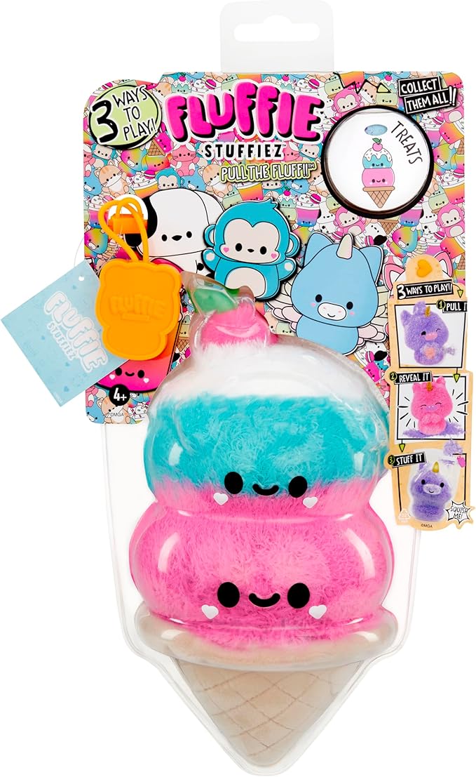 Muñecas Y Peluches Mga Fluffie Stuffiez Peluche Mediano Surtido multicolor para niños