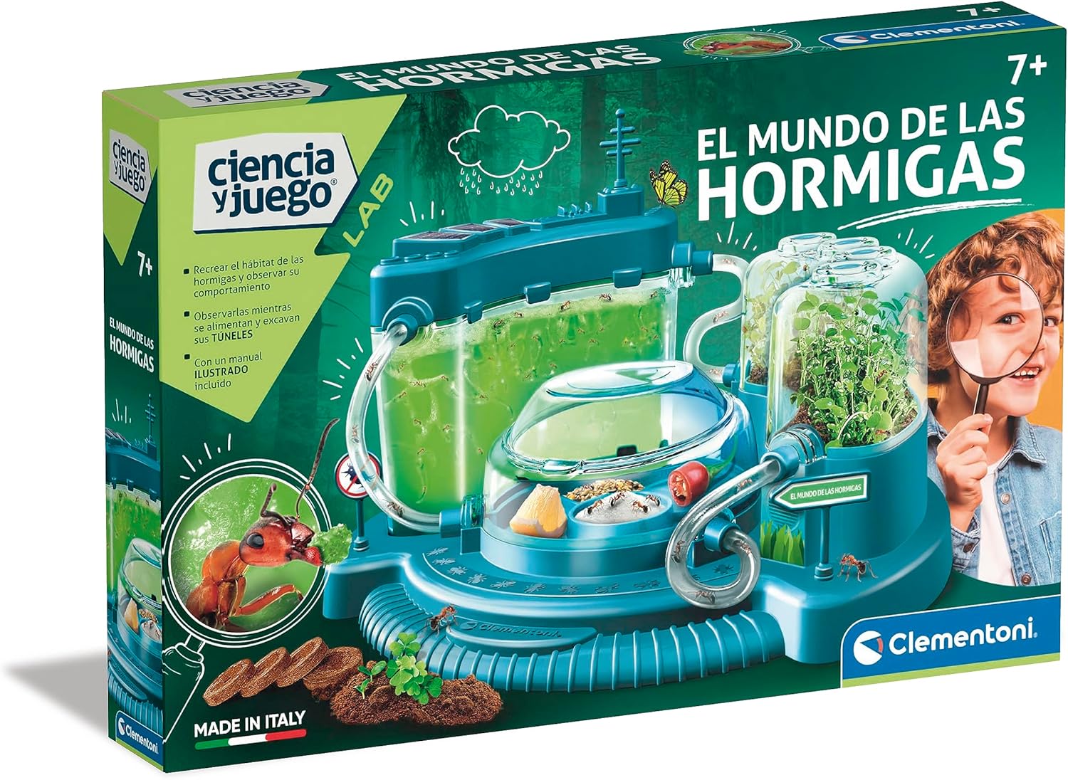 Juegos De Mesa Clementoni Ciencia Y Juego - El Mundo De Las Hormigas multicolor para niños