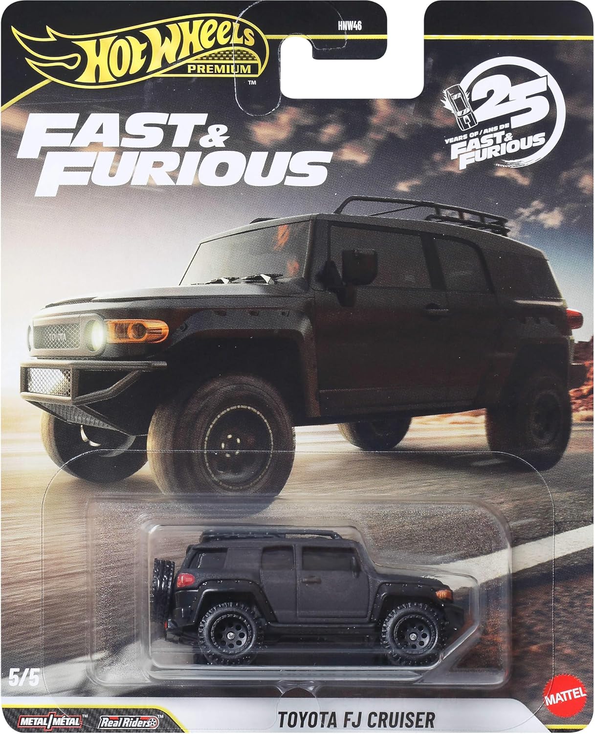 Vehículos Y Radiocontrol Mattel Games Hot Wheels Premium Fast&Furious Toyota Fj Cruiser multicolor para niños