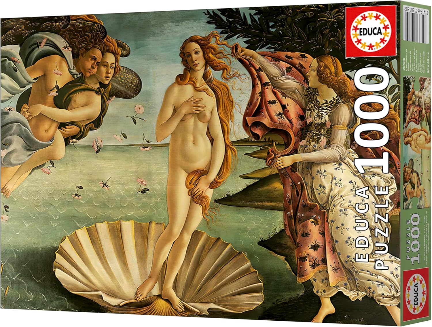 Construcciones Y Puzzles Educa Puzzle 1000 Piezas - El Nacimiento De Venus multicolor para niños