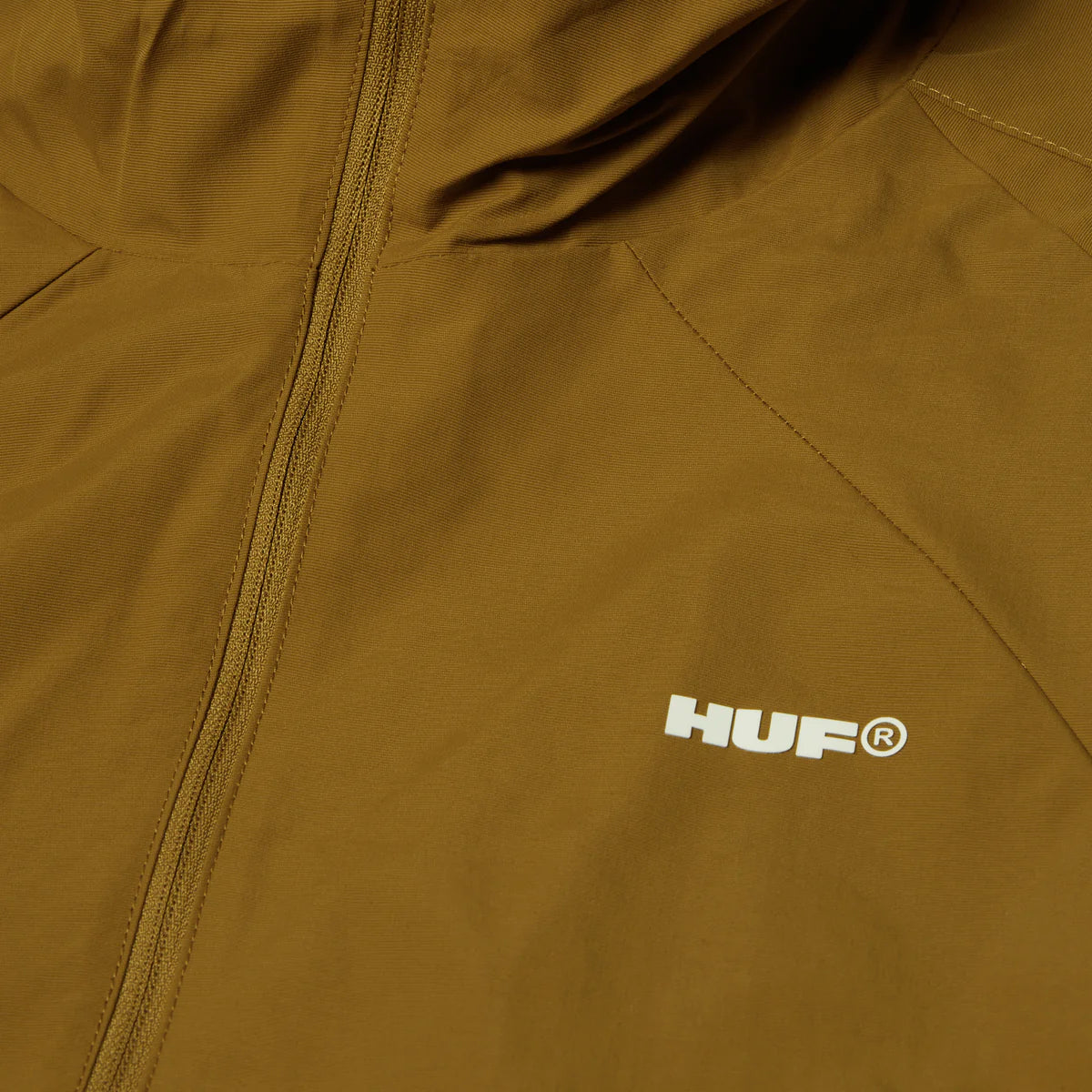 Chaqueta Huf All Caps Shell Jacket rich brown para unisex