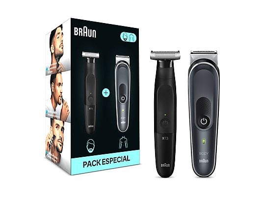 Pequeño Electrodoméstico Braun Pack Especial negro para hombre