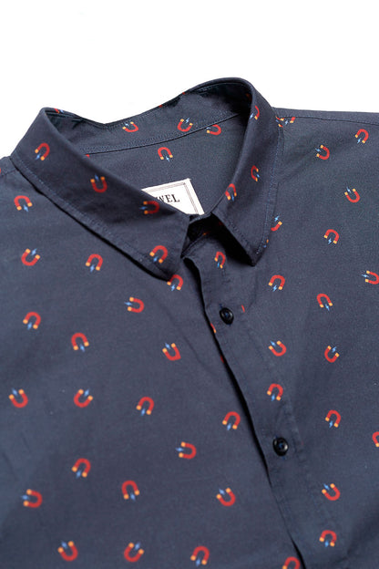 Camisas Tiwel T1210312-A23-Blu multicolor para hombre