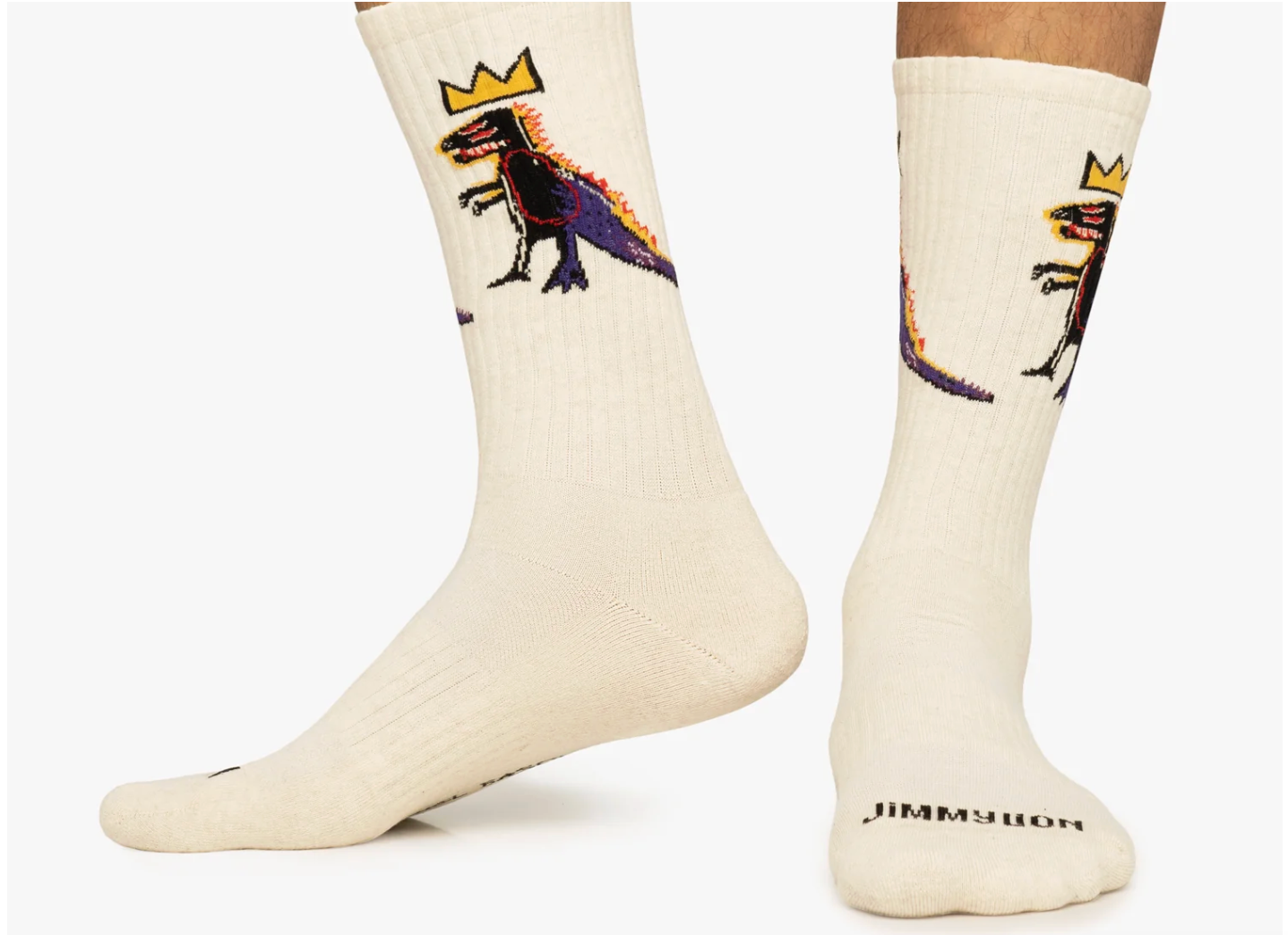 Calcetines Jimmy Lion Atbaepez-Beige multicolor para hombre
